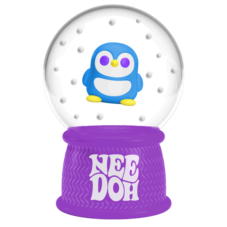 NeeDoh® Squish N Flow Snow Globe